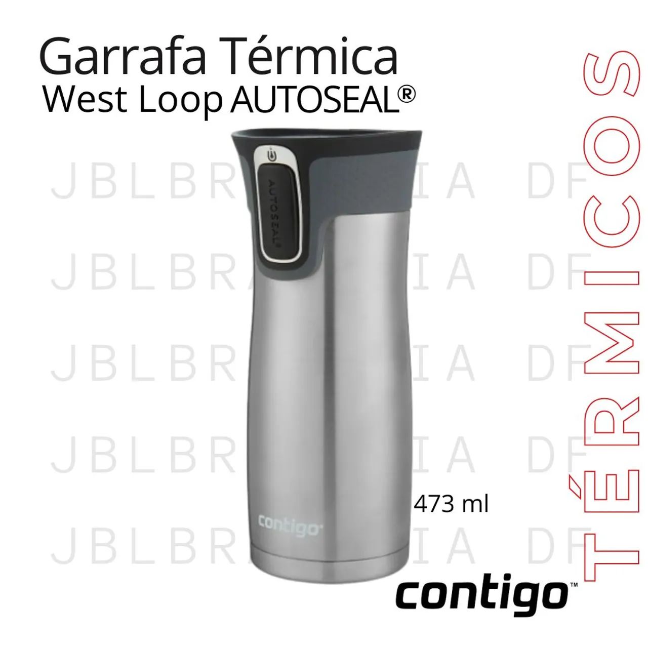 (NOVO) Garrafa Térmica Contigo - Foto 2