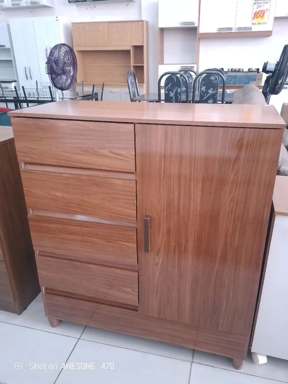 Cômoda fit com porta entrega e montagem grátis 