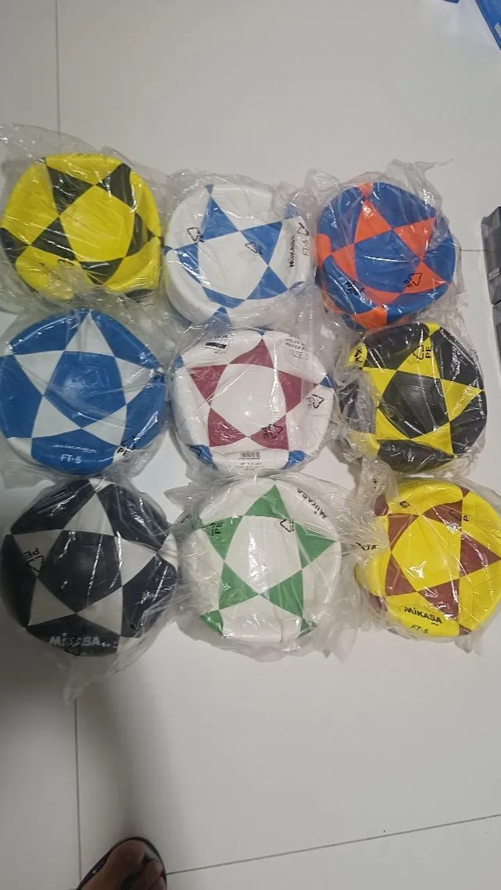 Bolas de Futebol Mikasa FT-5 - Diversas Cores ORIGINAL