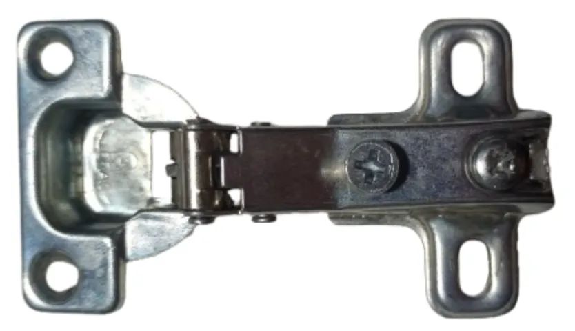 Kit 12 Dobradiças p/Porta De Armário Caneco 25x20mm Metal