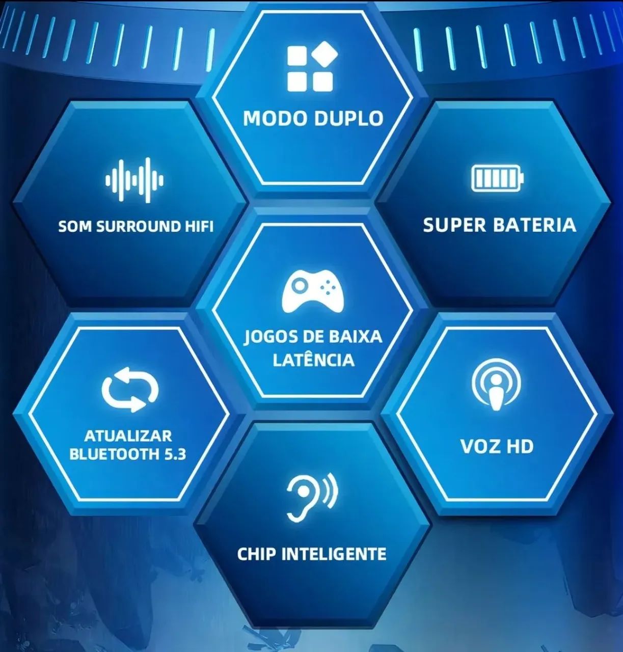 Fone de Ouvido Bluetooth Lenovo Thinkplus - Foto 3