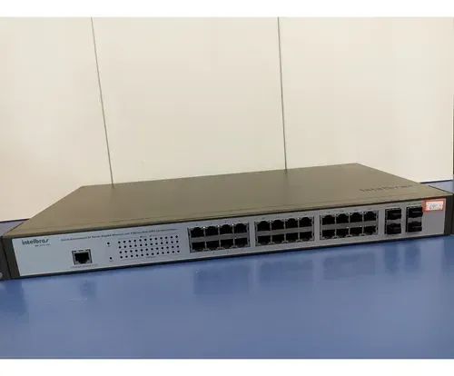 Switch Intelbras Sg 2404 Mr 24 Portas Ótimo Estado E Nf-e 