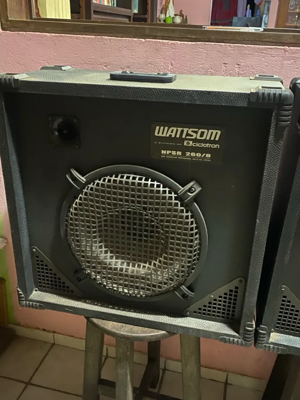 Caixa de Som Wattsom NPSR 260/8 - Par