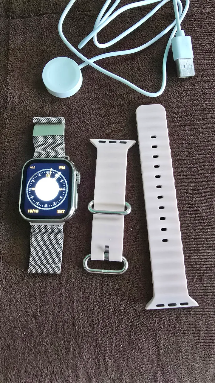 Smartwatch HW9 Ultra mini, 41mm, Séries 9, Bluetooth, GPS, NFC, Android e IOS
