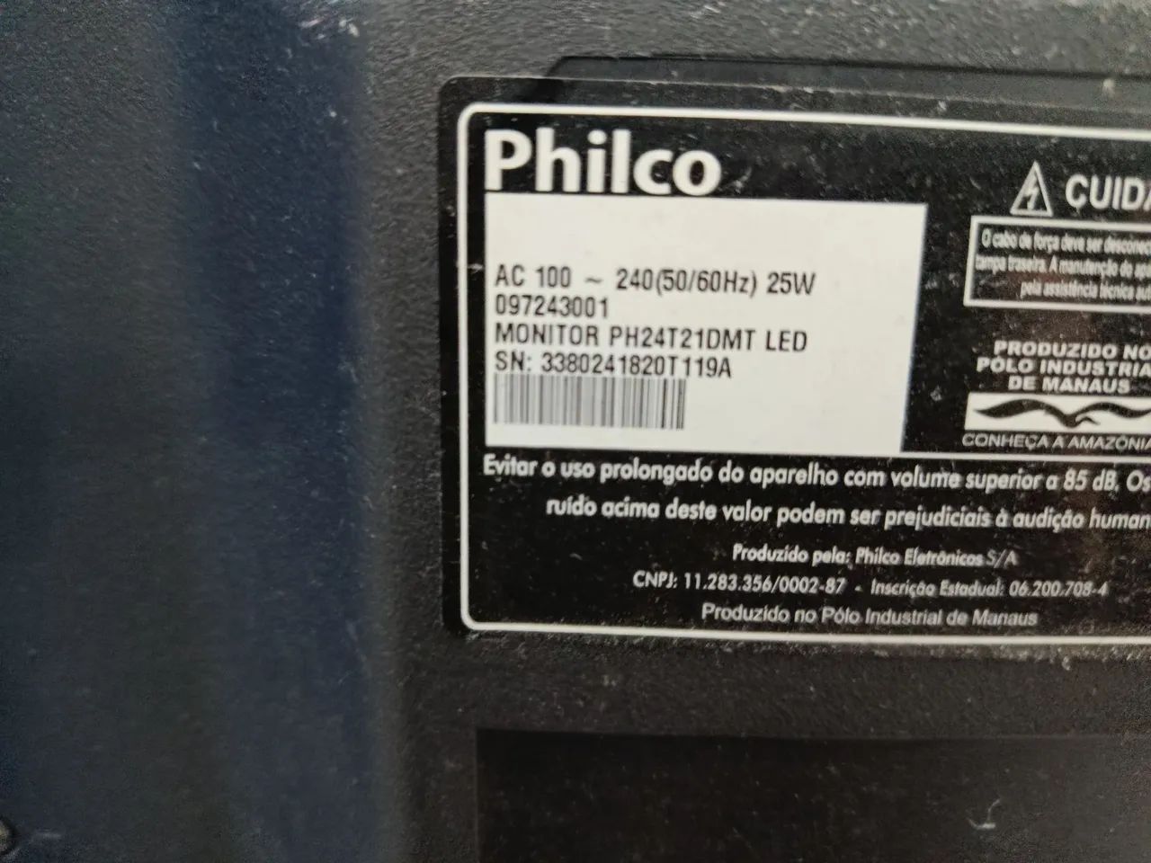 Monitor tv 24 polegadas philco não smart - Foto 2