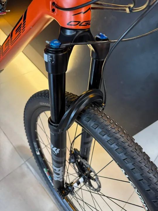 Bike top de linha Full Carbono Oggi Cattura Pro t-20 Shimano XT Fox 34 - Foto 5