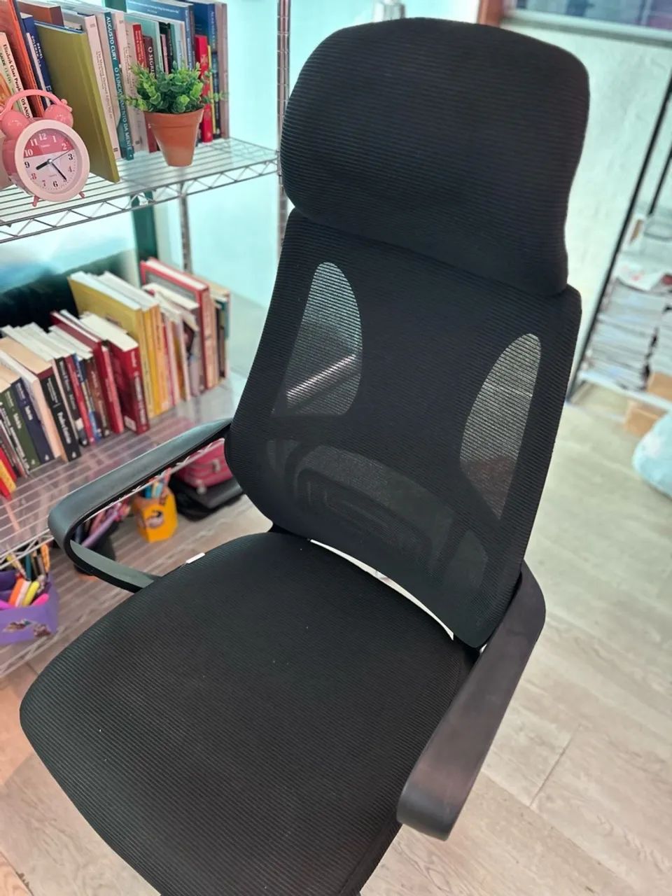 Cadeira de Escritório Giratória com Rodas - Foto 3