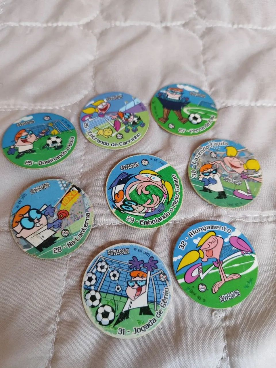 Tazos "Copa Cartoon Network"  Laboratório de Dexter. - Foto 3