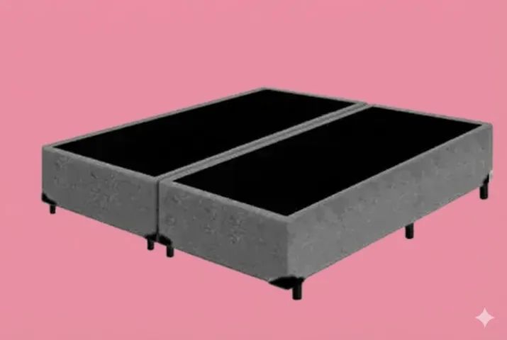 base king size cinza  203x193 - novas fazemos entregas 