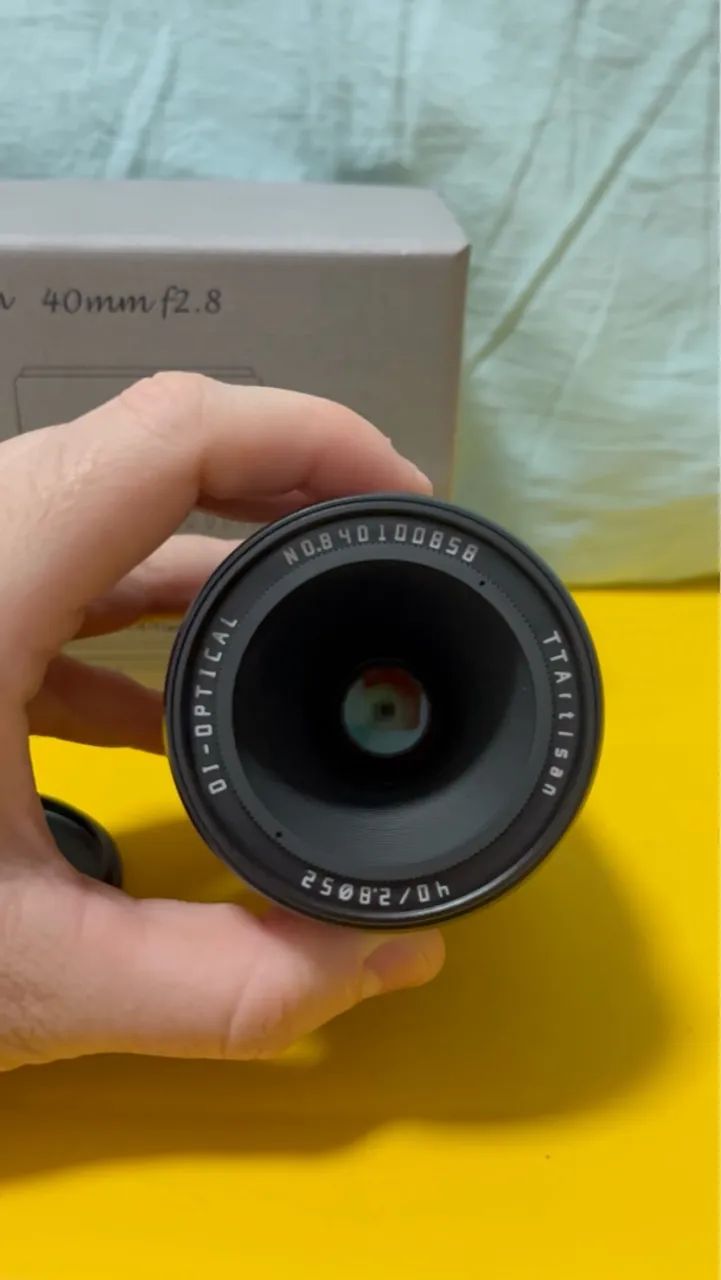 Lente 40mm ttartisan F2.8 seminova FX-MOUNT - Foto 3