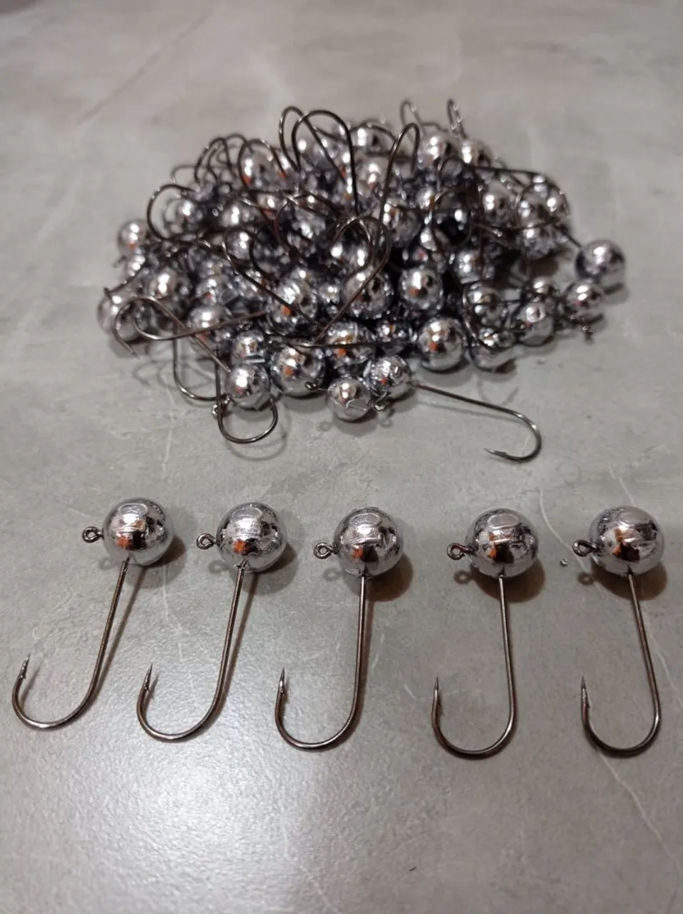 Jig Head para Pesca - Vários Tamanhos e Pesos