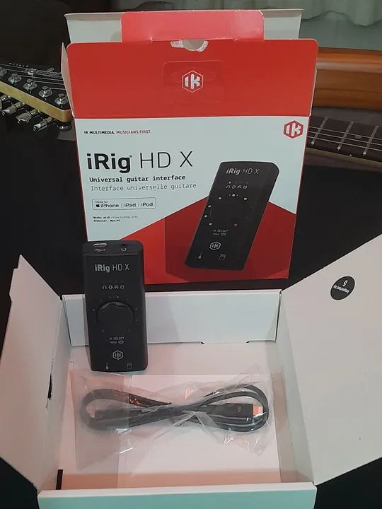 iRig HD X - Interface para Guitarra - Instrumentos musicais - Brás