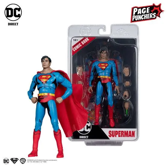 Figura de Ação Superman - DC Comics - Page Punchers