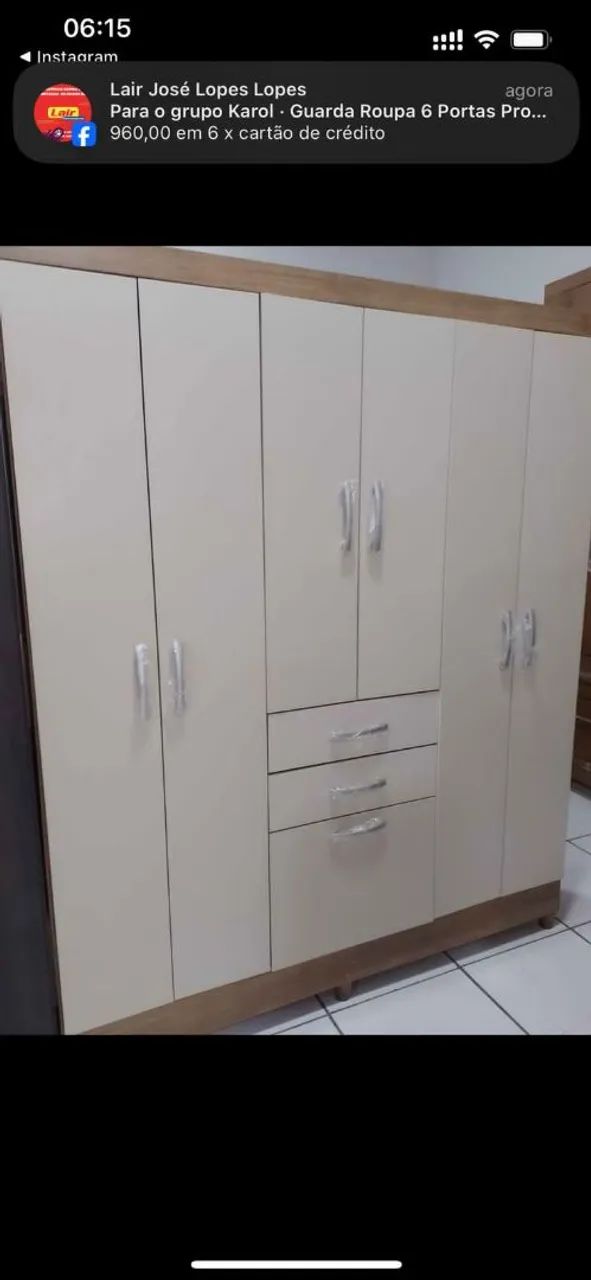 Guarda-Roupa Promoção Entrega Palmas e Taquaralto 