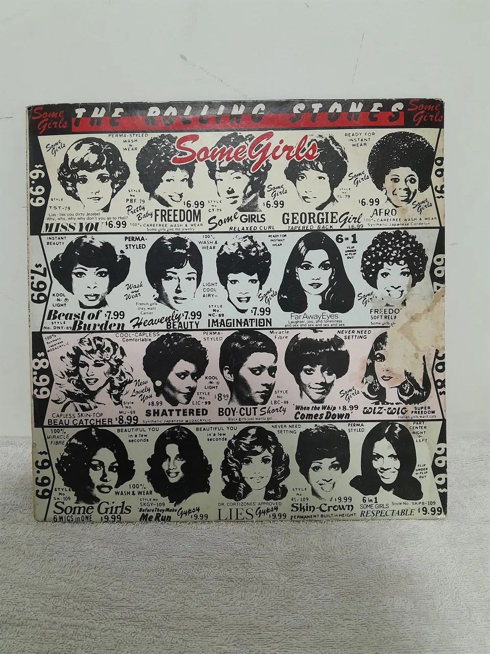lp vinil  the rolling stones some girls