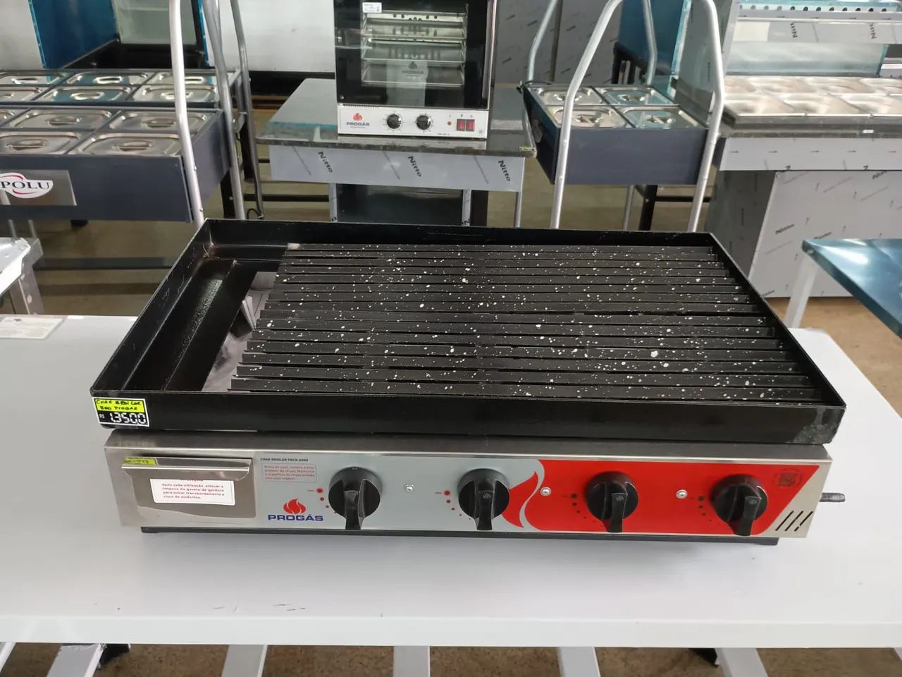 Char Broiler 800 - Progás 