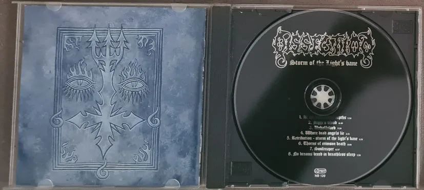 CD original Dissection - Storm Of The Light's Bane - Foto 2