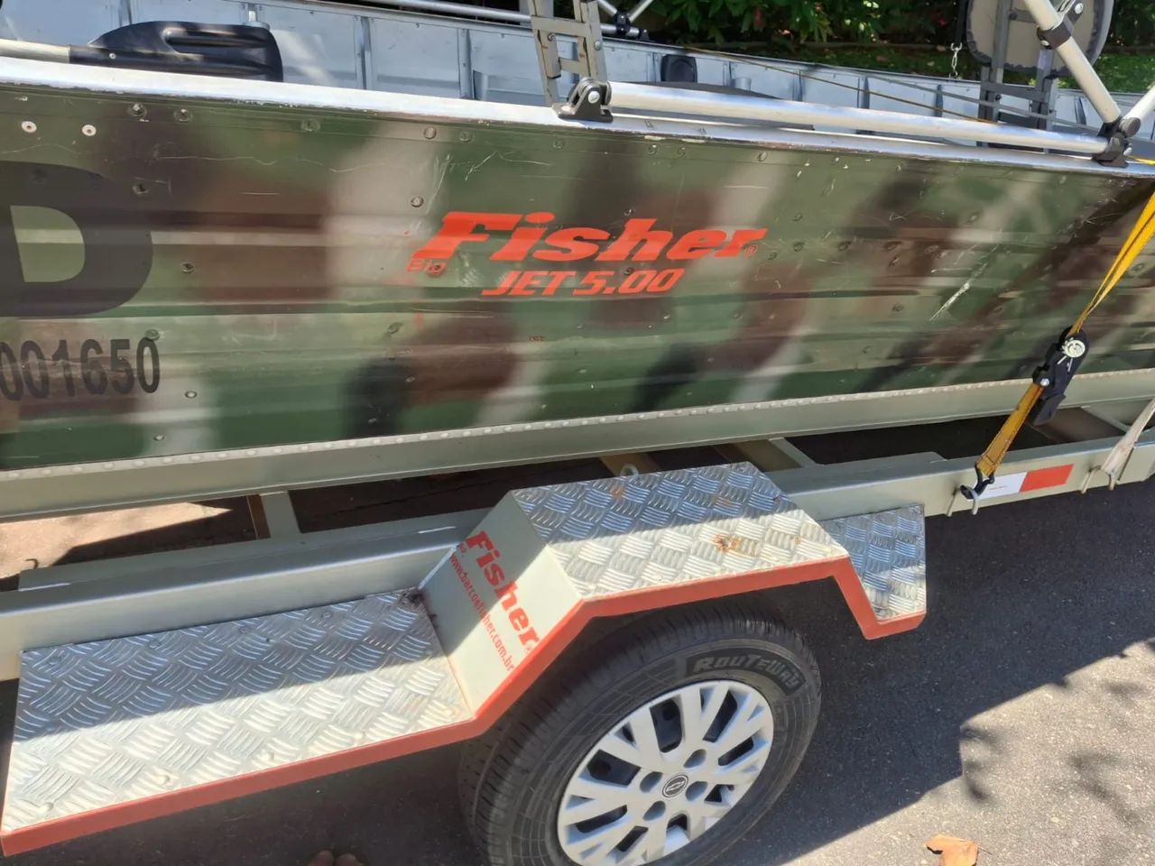 Kit completo: barco, motor e berço Fisher  - Foto 3