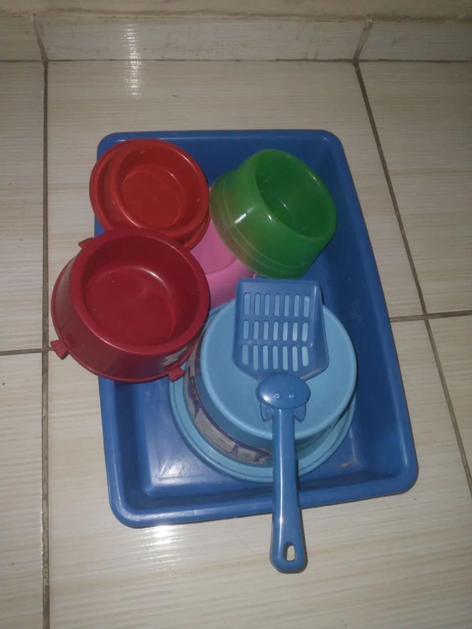 Kits Pet Novos Para Gatos Totalizando 08 Peças Semi-novas No Precinho *TROCO* - Foto 3