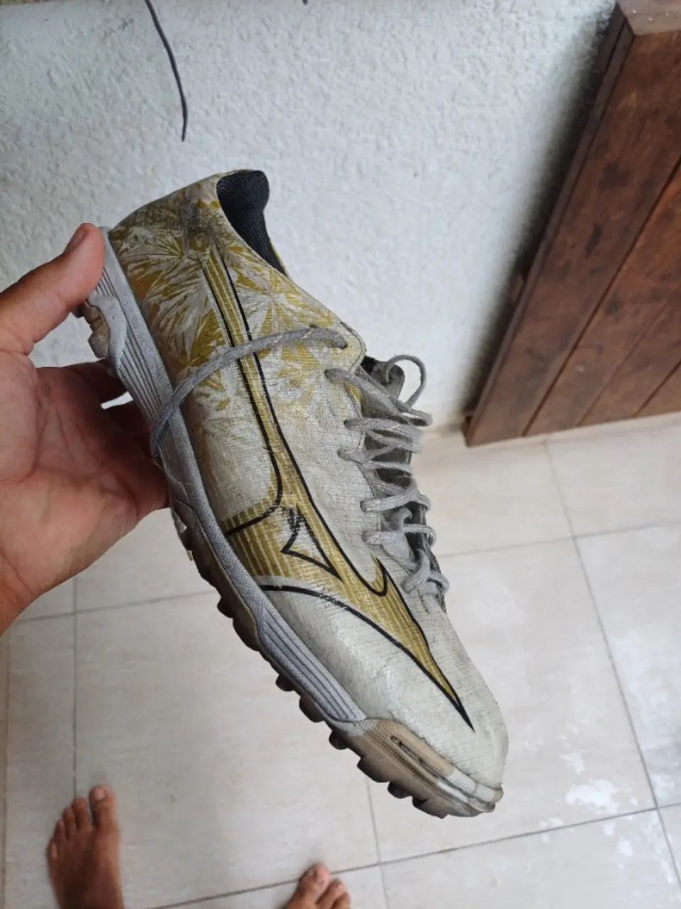 Chuteira Society Mizuno A Elite - USADA