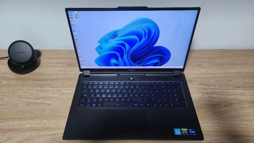 Notebook Gamer Gigabyte Aorus 17, Intel i7-12700H, 17.3 polegadas, FHD, 64GB DDR5, SSD 1TB - Foto 2