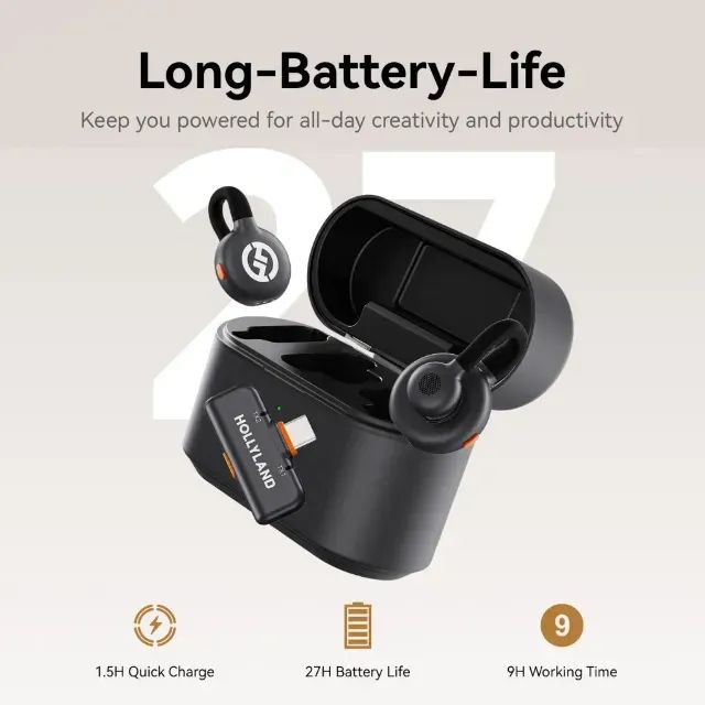 Microfone Lapela HollyLand Lark M2S, Novo - Foto 5