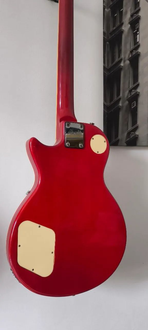 Guitarra Les Paul Memphis MLP-100 - Clássica, potente e pronta pra tocar! - Foto 5