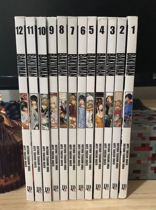 Mangá Bakuman volumes 1-12