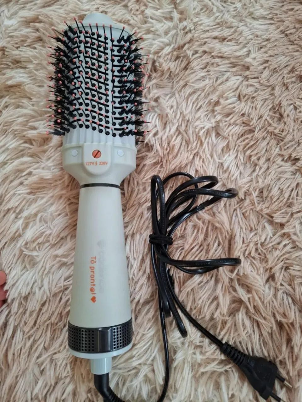 Secador de Cabelo com Escova Rotativa