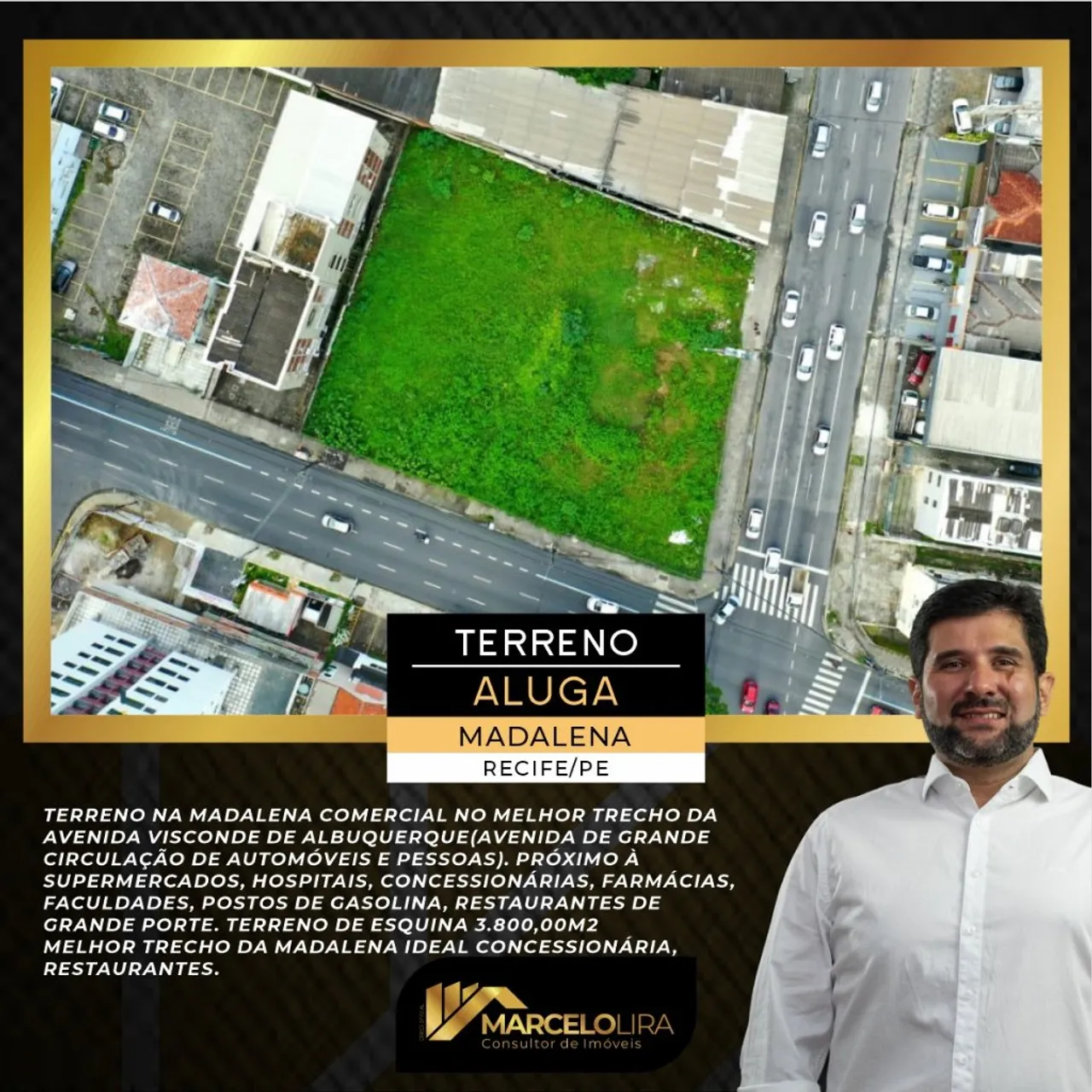 ALUGO EXCELENTE ÁREA NO CORAÇÃO NO BAIRRO DA MADALENA EM RECIFE
