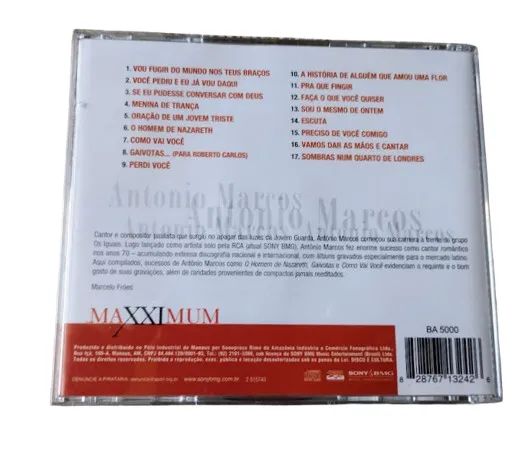 CD Antonio Marcos - Maxximum MPB Sony BMG 2005 - Foto 2