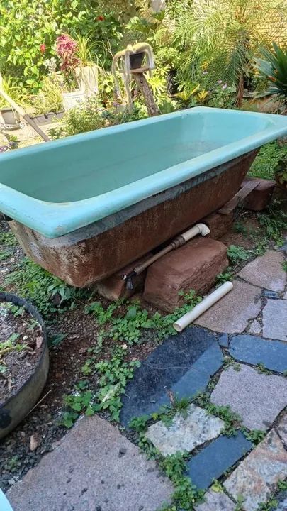 Banheira de ferro antiga - Foto 3