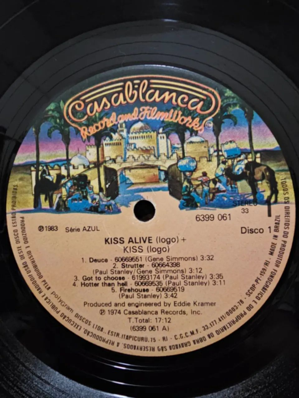 Kiss Alive I Vinil Lp Disco Excelente Estado - Foto 4