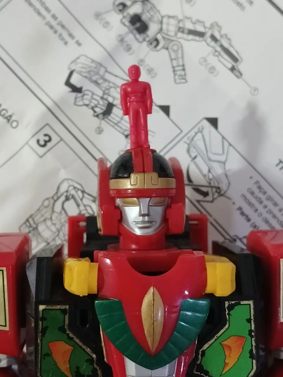 Figura Red Dragon Thunderzord 