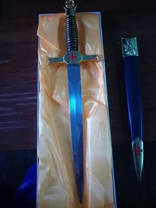 Adaga Templária em aço inox  - Foto 4
