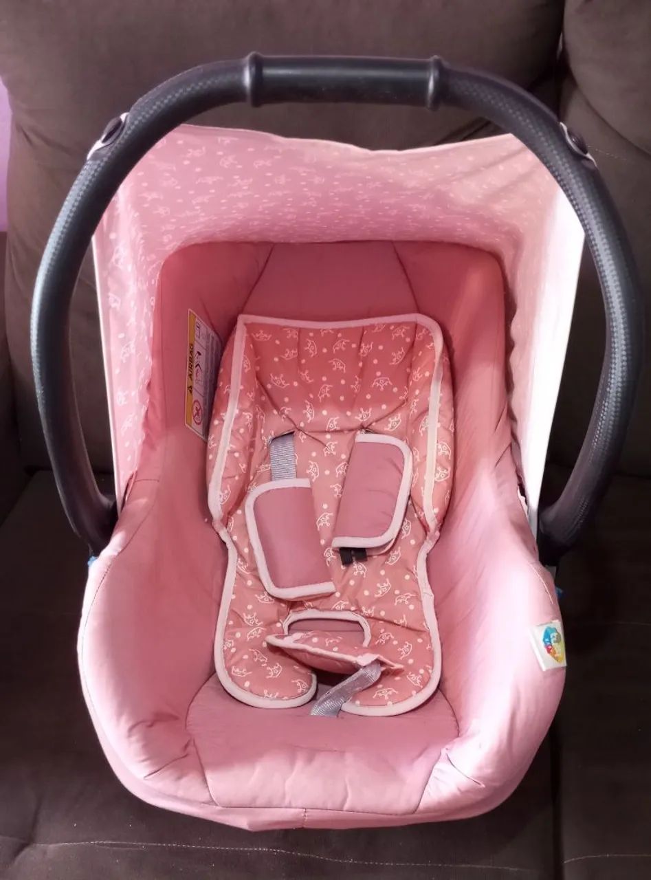 Cadeirinha de balanço + bebê conforto  - Foto 2