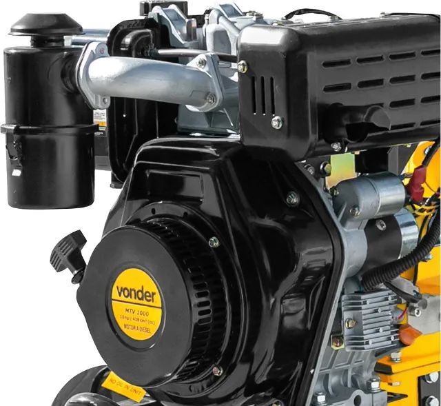 Microtrator a diesel 10 hp, MTV 1000, VONDER - Foto 2