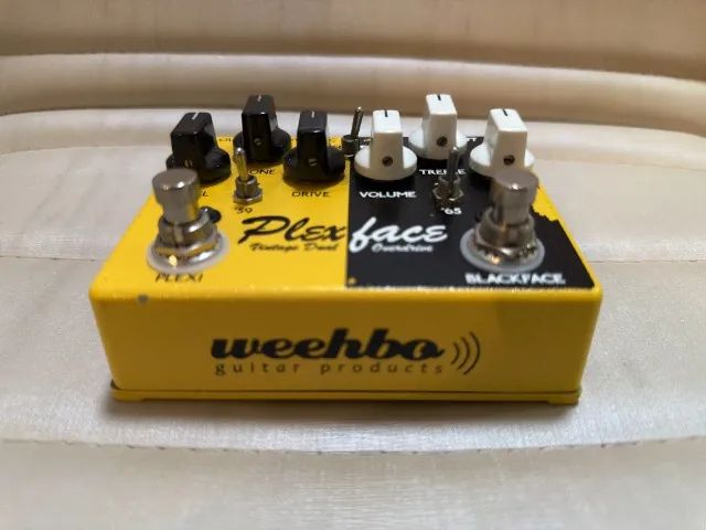 Pedal Wheebo Plexface Vintage Dual Overdrive - Amarelo - Top Boutique!!!  - Foto 2