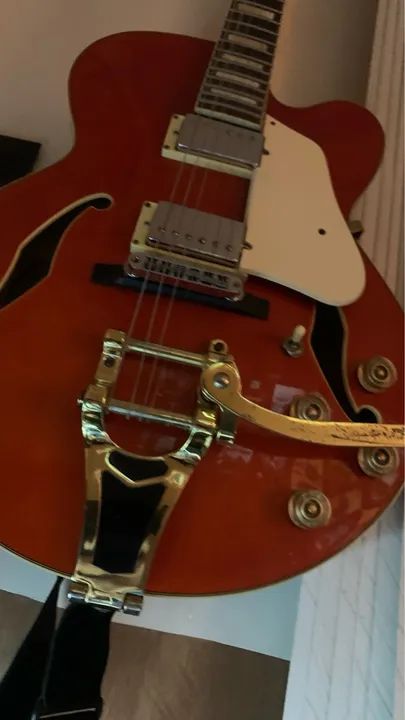 Guitarra Ibanez Artcore Af75 troco por Gibson - Foto 5