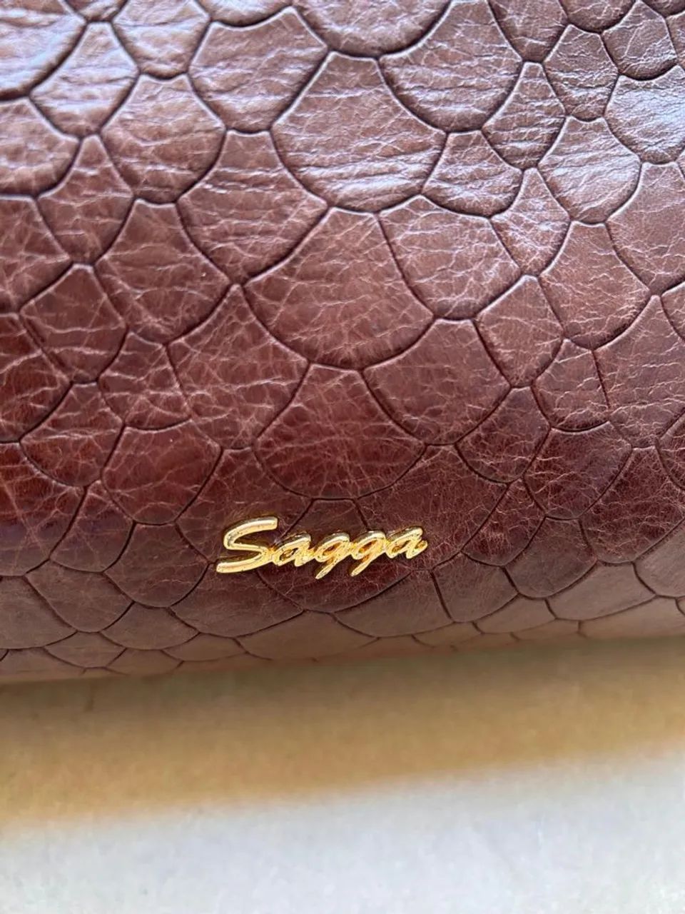 Bolsa de couro / Sagga. - Foto 2