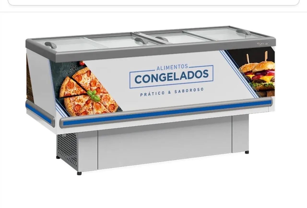 Freezer expositor Ilha congelador - Foto 3