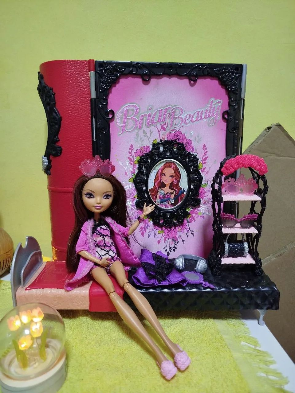 Briar Getting fairest ever after high playset thronecomming - Foto 4