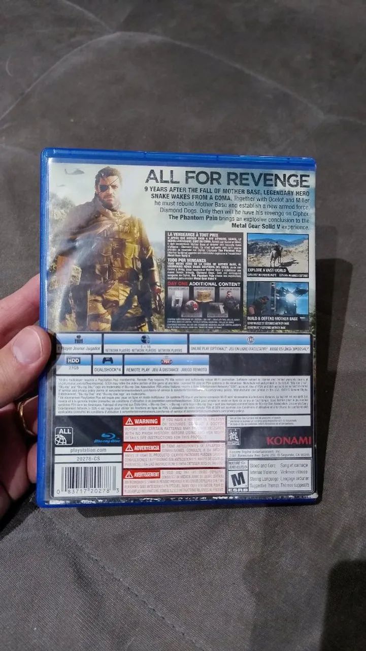 Metal Gear Solid V: The Phantom Pain - PS4 - Foto 4