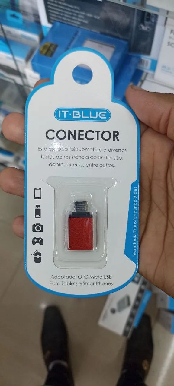 Adaptador USB-C para USB 3.0 - (Honestidade e Qualidade Distribuidora JK Eletrônicos) - Foto 3