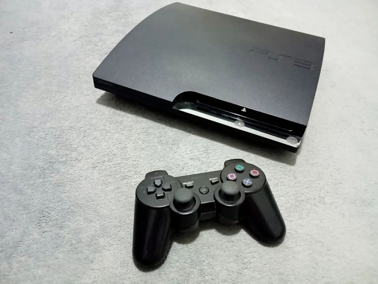 Playstation 3 Slim com jogos grátis 