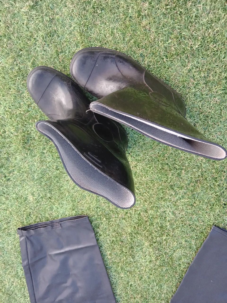 Capa, bota e luva de chuva para motoqueiro - Foto 4