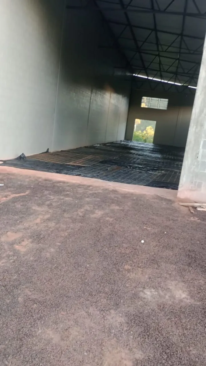 Piso para pavilhões - Piso reforçado - Piso polido industrial