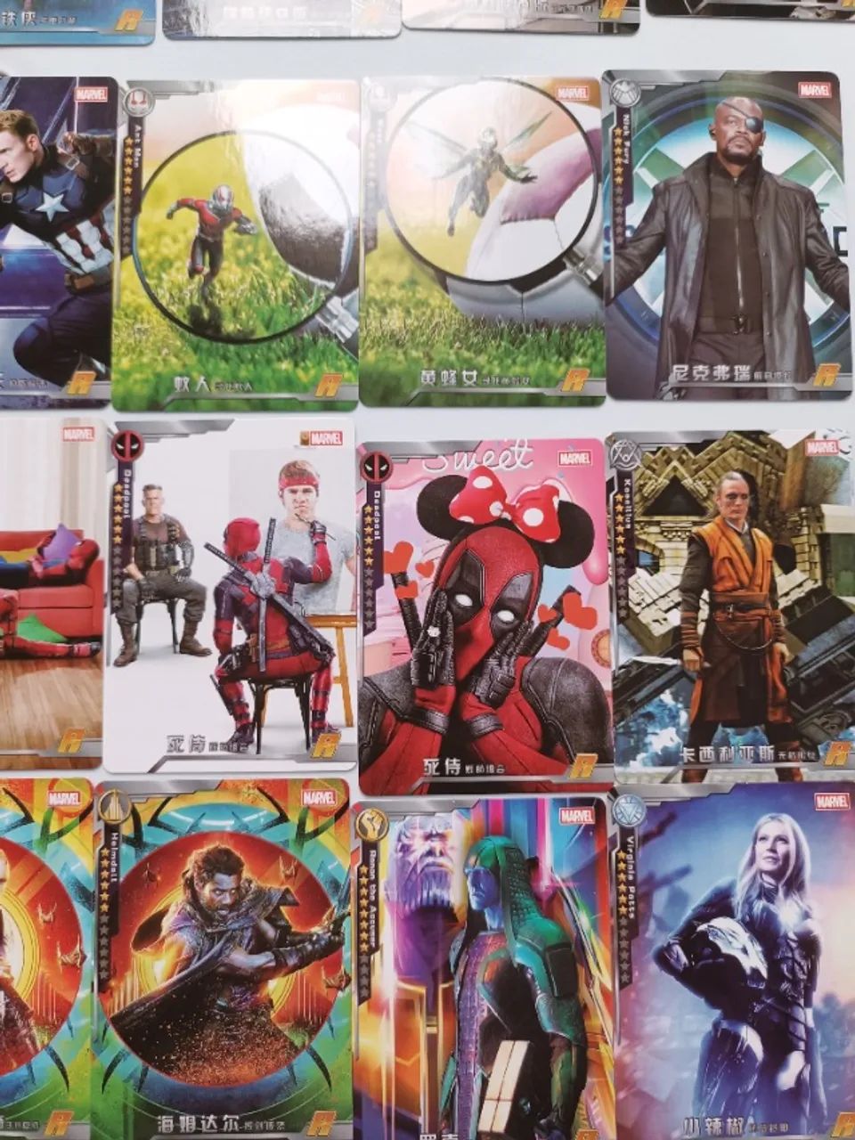 Coleção Marvel Comics Movie MCU 51 cards - Foto 2
