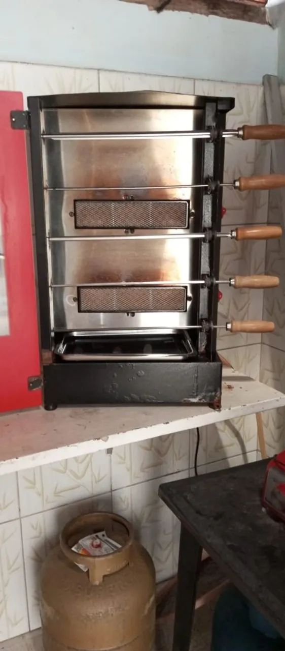 Forno Assador Rotativo Industrial Prr051 Red Style Progas Bivolt - Foto 2