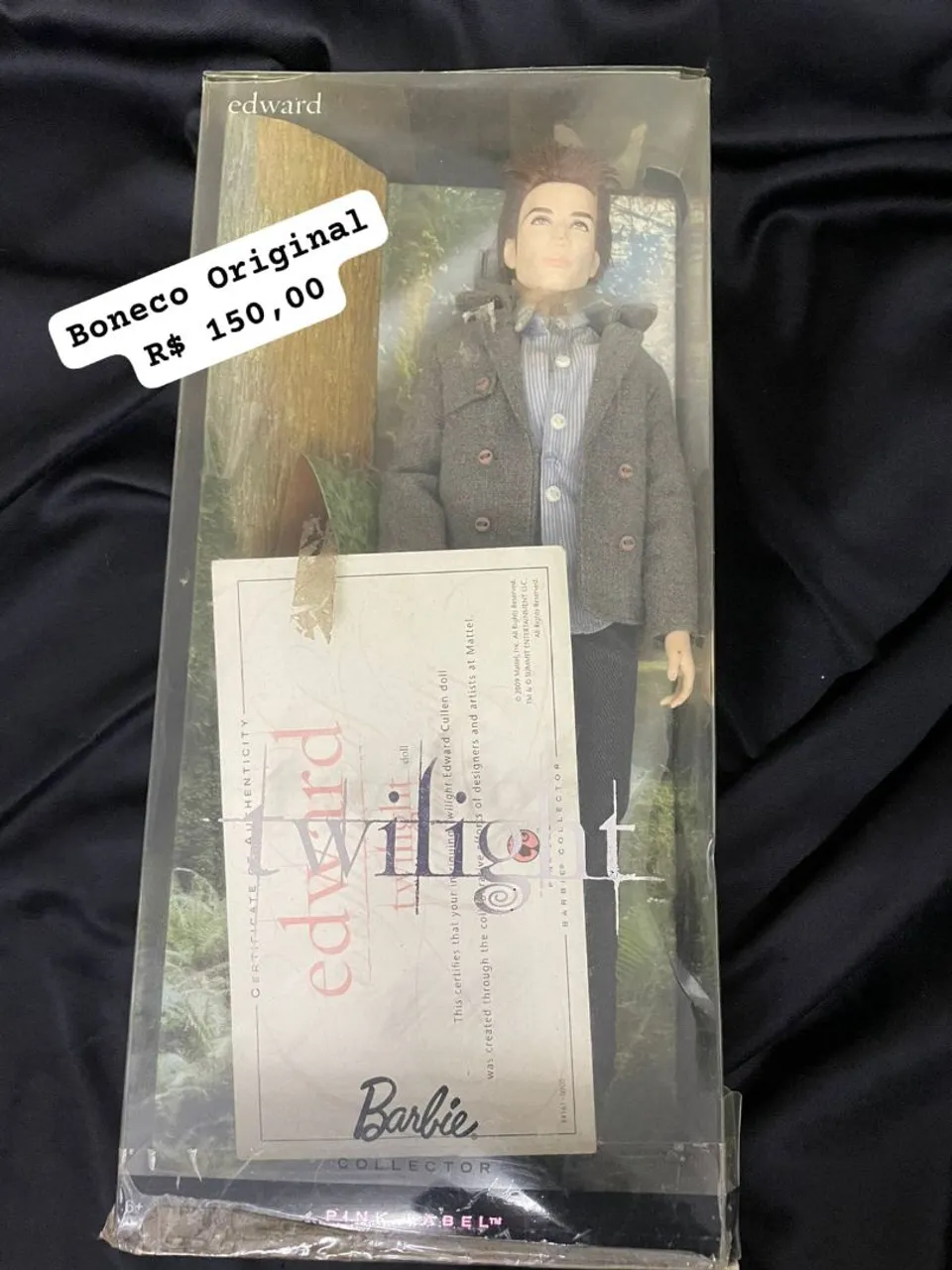 Boneco Edward Cullen Barbie Collector Original